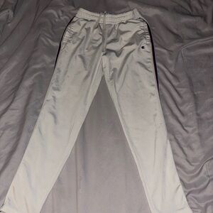 White Champion Track Pants